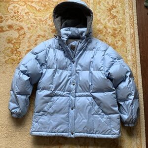 Brandon Thomas Light Blue Puffer Jacket